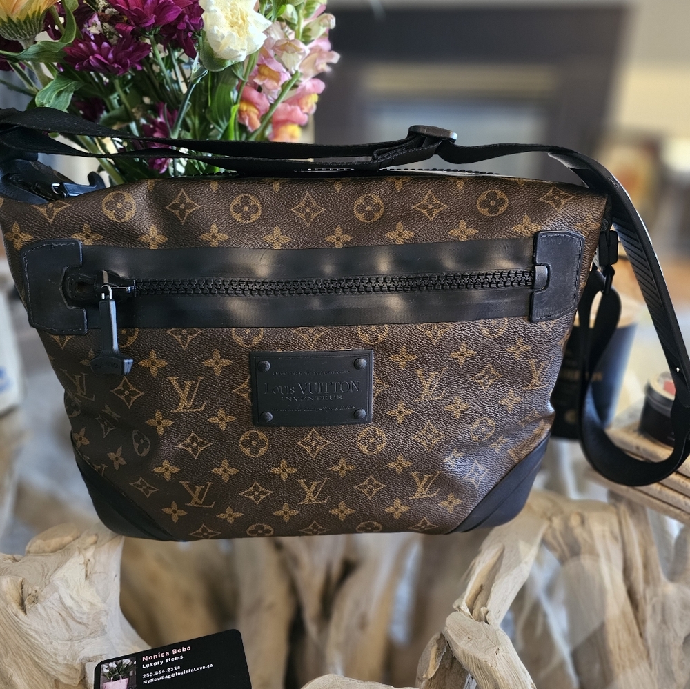 Louis Vuitton Brown Monogram Crossbody Bag